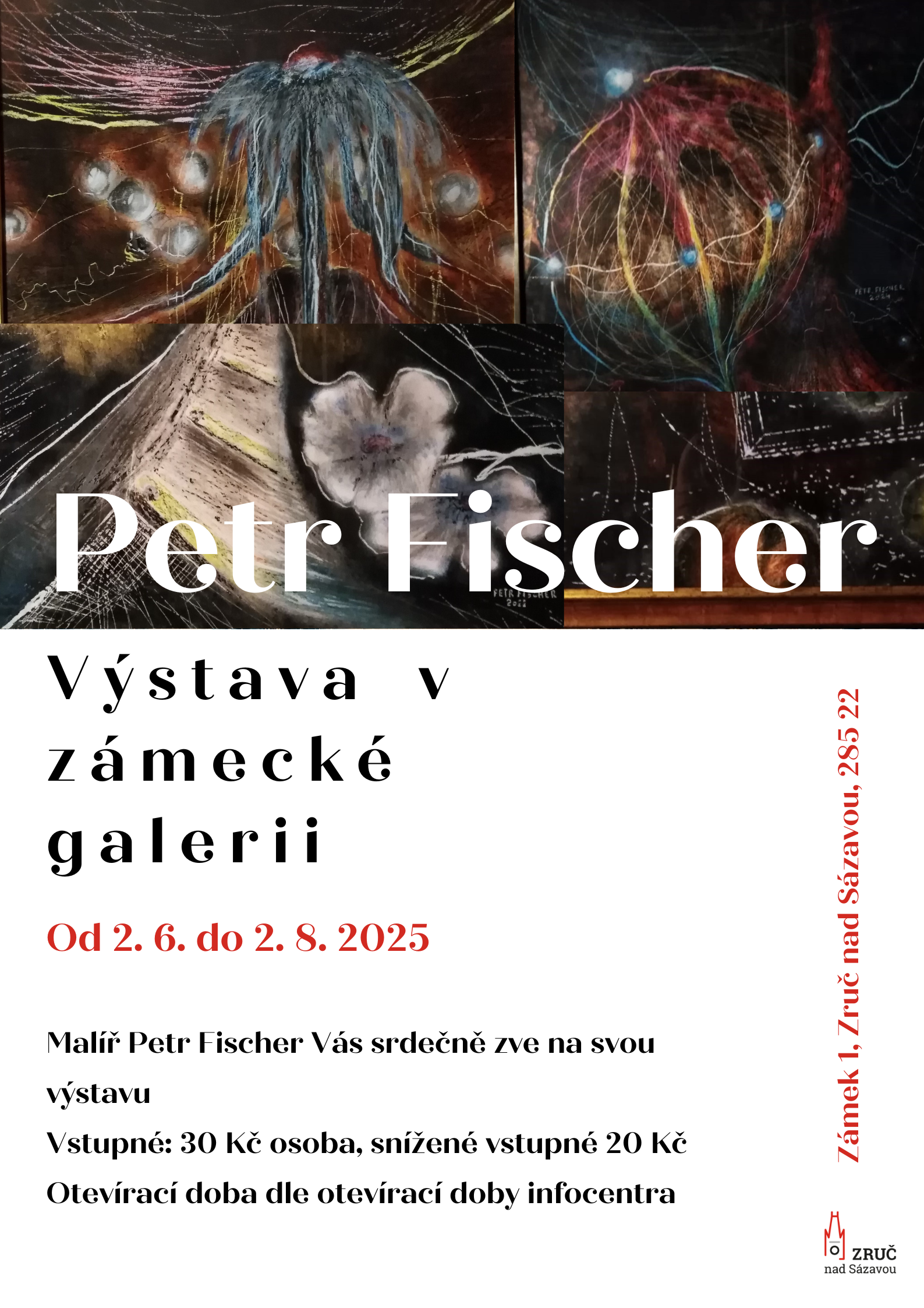 Výstava v zámecké galerii - Petr Fischer