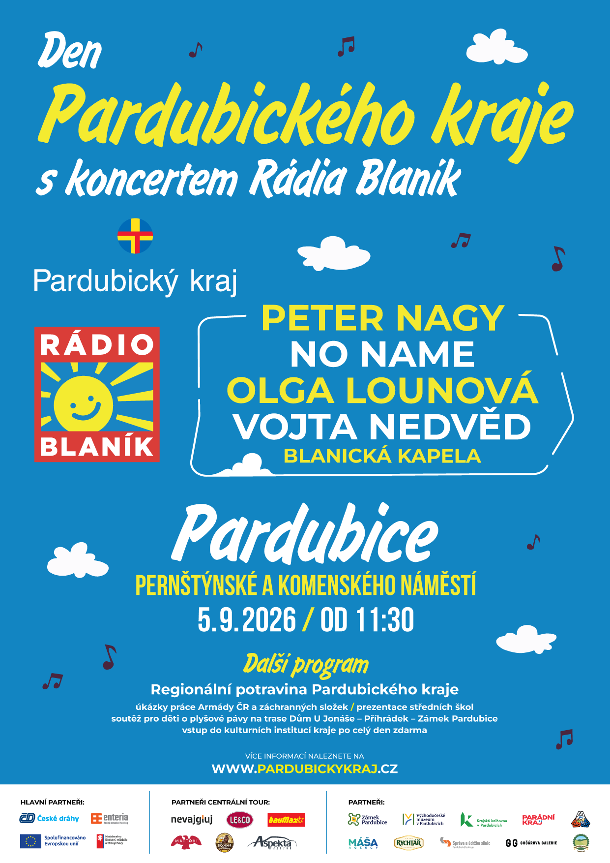Plakát k akci Den Pardubického kraje
