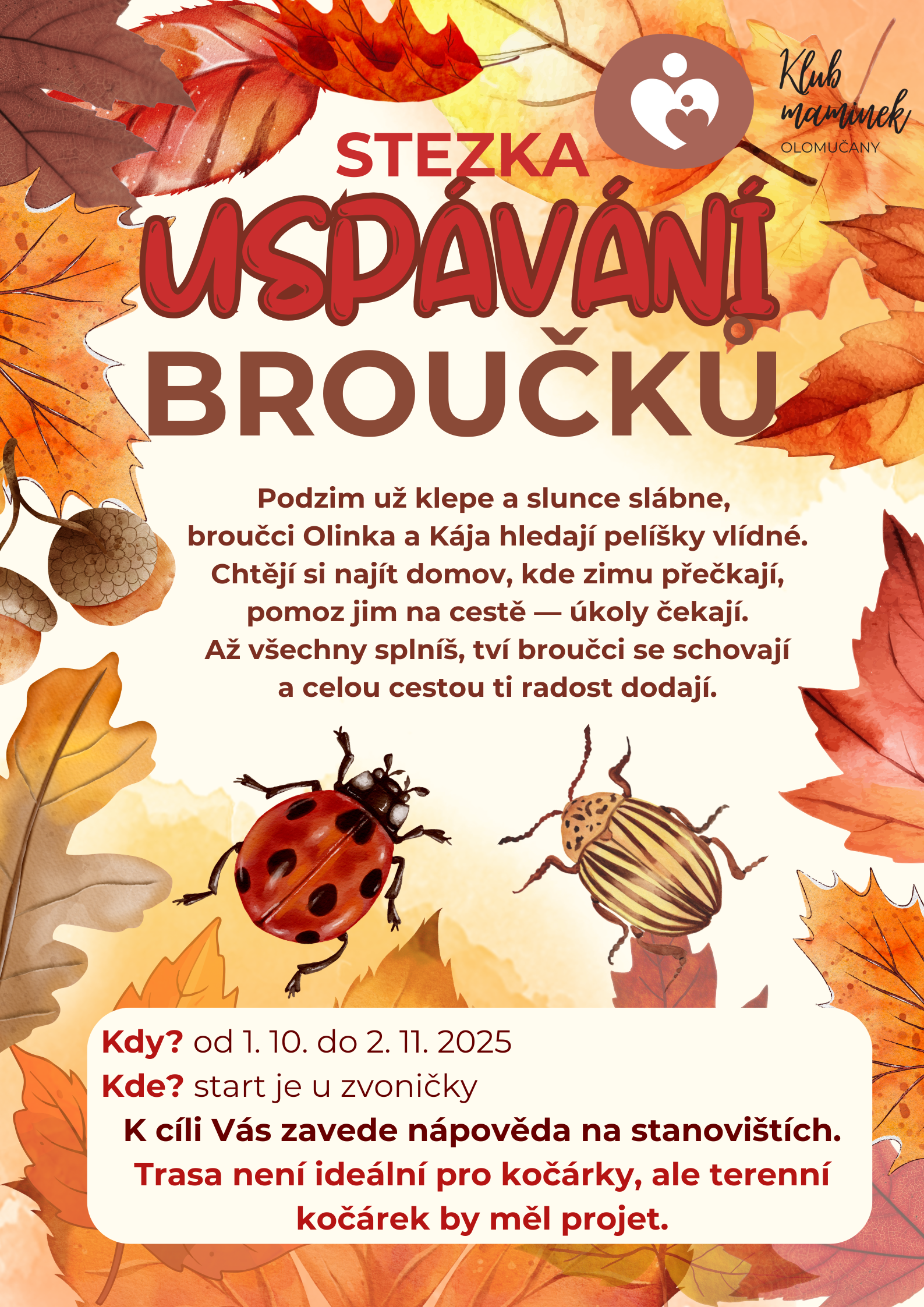 Přivítejte podzim s klubem maminek