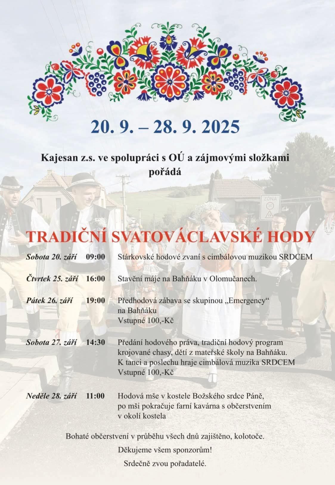 Svatováclavské hody v Olomučanech