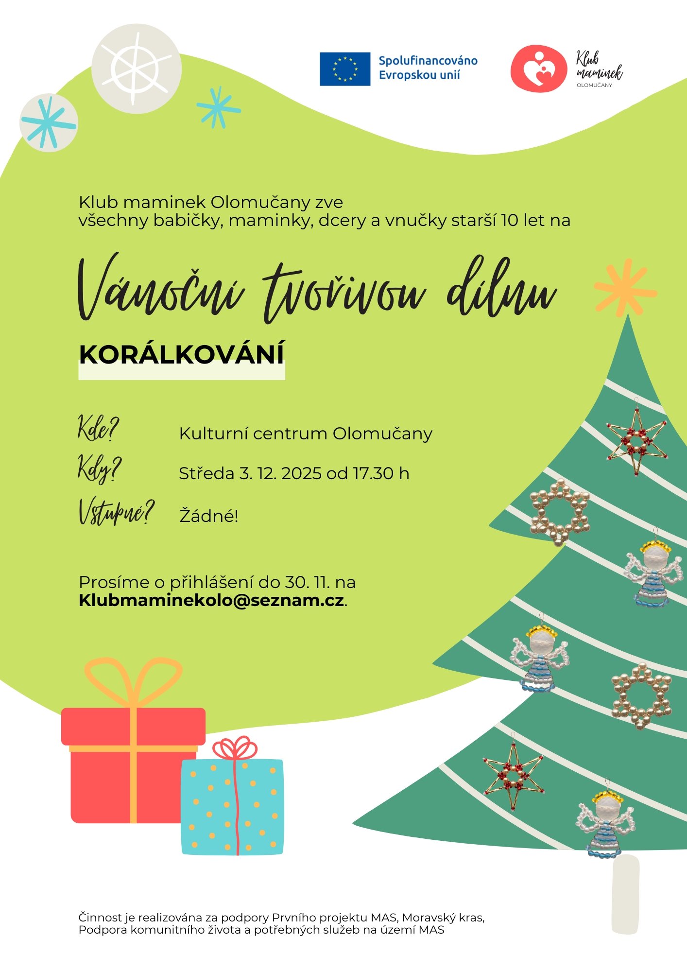 Vánoční tvořivá dílna