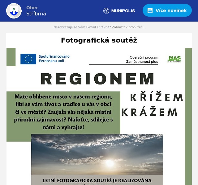 Náhledový obrázek článku: Fotografická soutěž