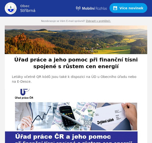 Náhledový obrázek článku: Úřad práce - finanční tíseň