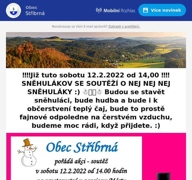 Náhledový obrázek článku: Sněhulákov