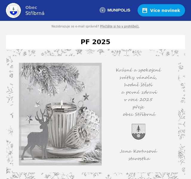 Náhledový obrázek článku: PF 2025
