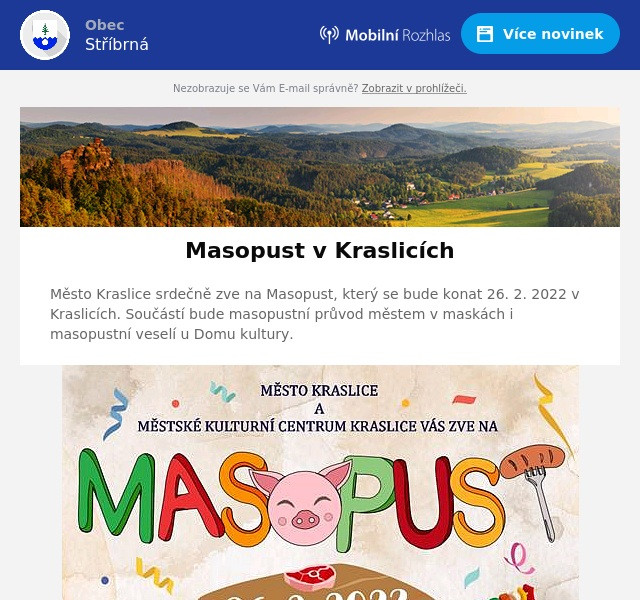 Náhledový obrázek článku: Masopust