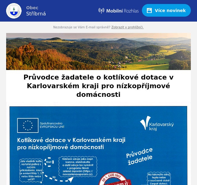 Náhledový obrázek článku: Průvodce žadatele o kotlíkové dotace v Karlovarském kraji pro nízkopříjmové domácnosti
