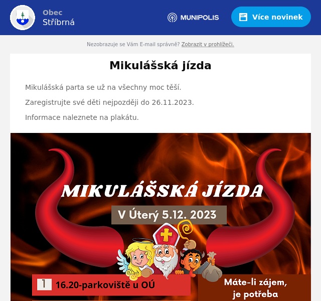 Náhledový obrázek článku: Mikulášská jízda