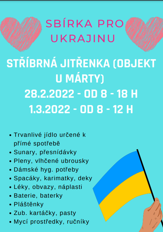 Náhledový obrázek článku: Sbírka pro Ukrajinu