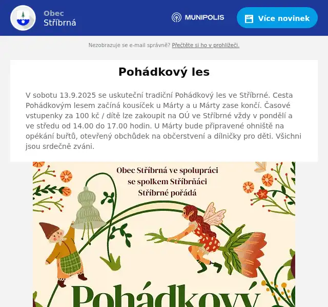 Náhledový obrázek článku: Pohádkový les