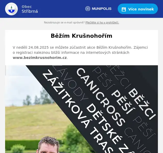 Náhledový obrázek článku: Běžím Krušnohořím