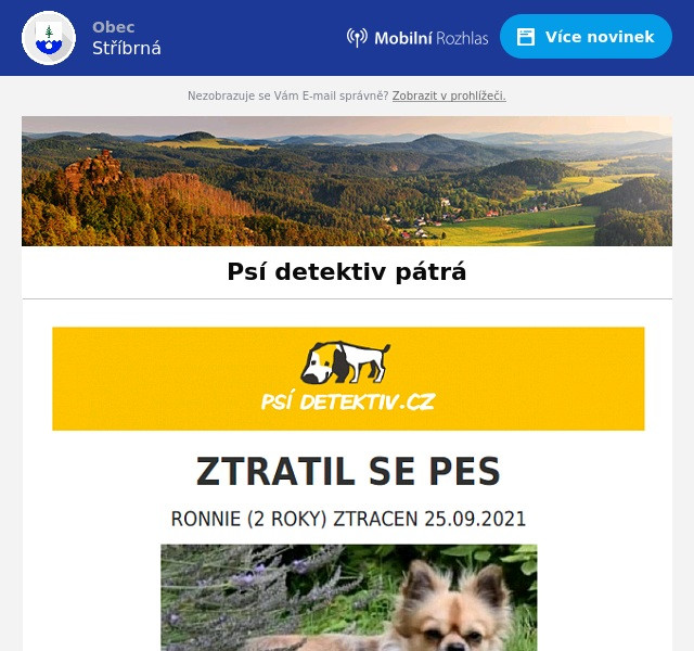 Náhledový obrázek článku: Psí detektiv