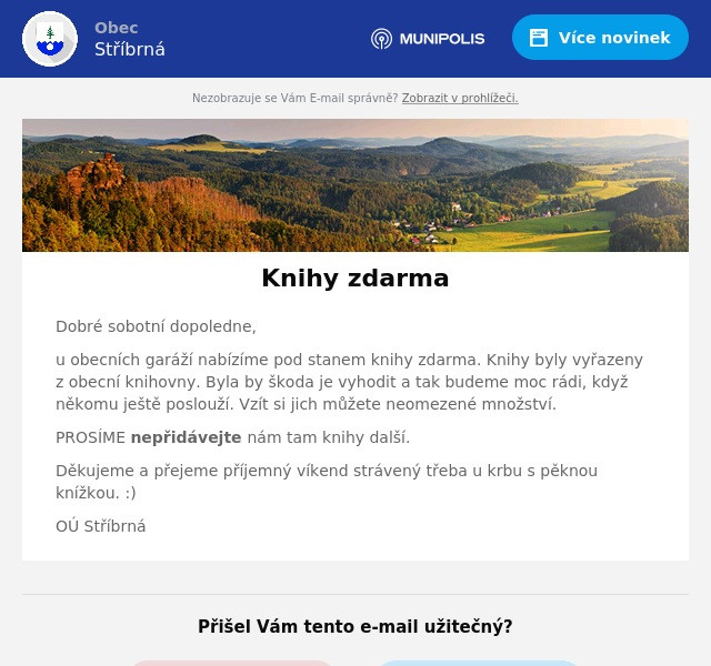 Náhledový obrázek článku: Knížky