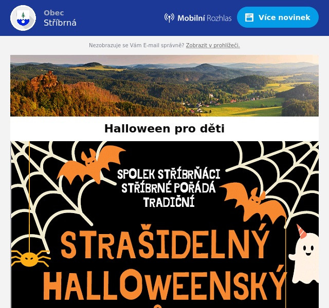 Náhledový obrázek článku: Halloween pro děti